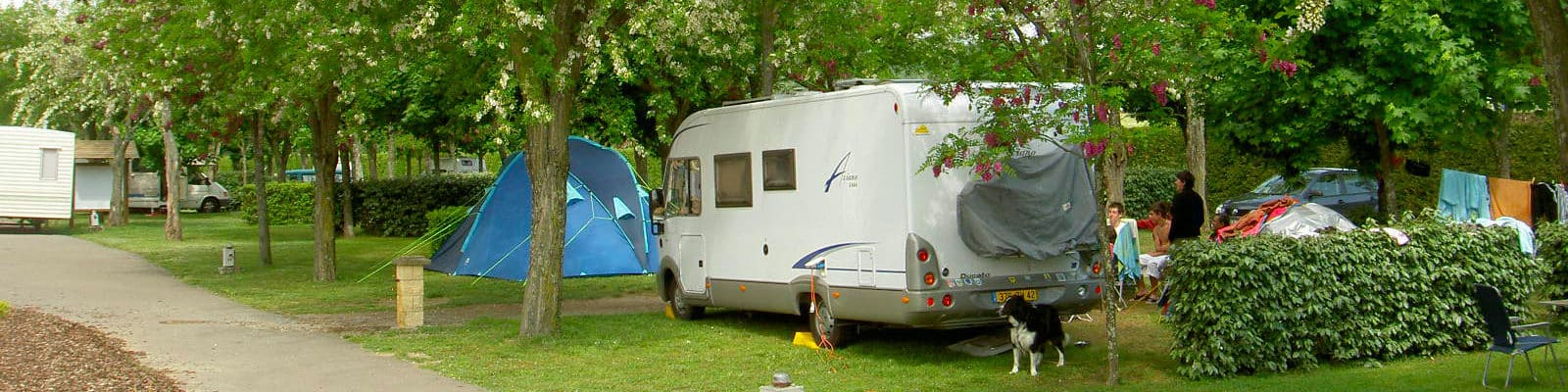 emplacement de tente en Ardèche