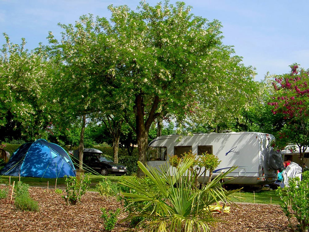 Emplacement de camping en Ardèche